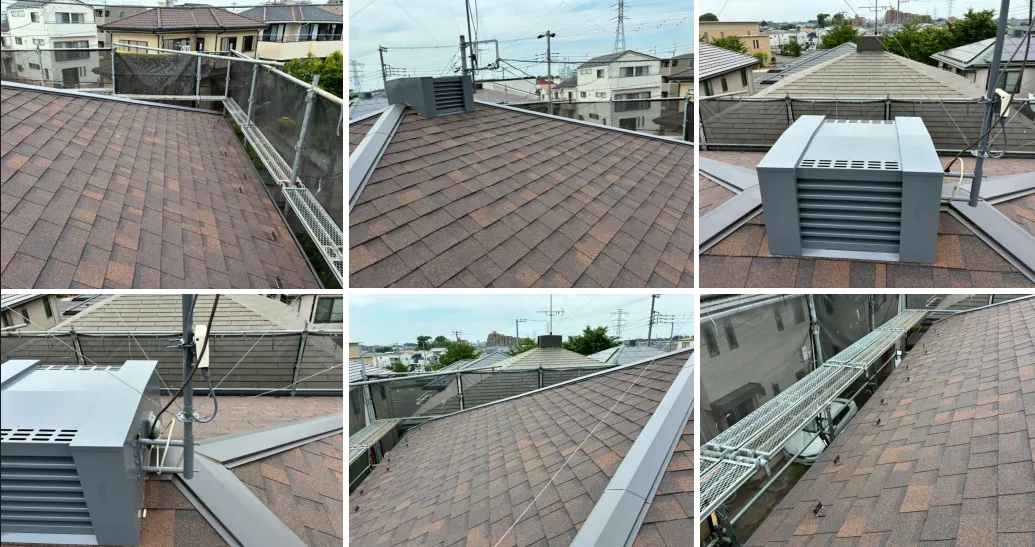 さいたま市見沼区　屋根カバー・塗装工事