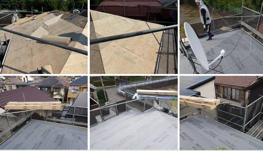 さいたま市見沼区 屋根葺き替え工事